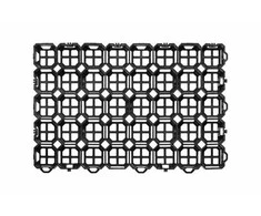 Bradas Žolės-vejos korys SG6, 57.5 x 38 x 4 cm, juodos spalvos