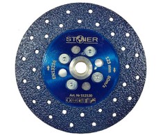 SILVER Sidabrinis Sidabrinis DEIMANTINIS ŠLIFAVIMO DISKAS 125mm STONER