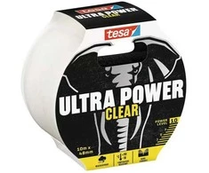 Lipnioji juostelė TESA ULTRA POWER CLEAR 56497, 20 m × 48 mm