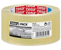 TESA TAŚMA PAKOWA STANDARD 66m x 48mm BEZBARWNA