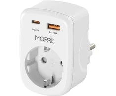 Tiross MORRE USB/USB-C MAITINIMO ADAPTERIS