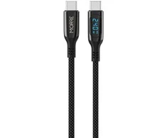 Tiross MORRE KABELIS DO ŁADOWARKI USB-C 240W 2m Z WYŚWIETLACZEM LED
