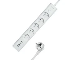 Tiross MORRE MAITINIMO JUOSTA 5G 2xUSB, 2xUSB-C, 1,5m