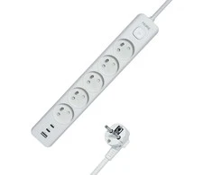 Tiross MORRE 5G USB maitinimo laidas, 2xUSB-C, 1,5 m