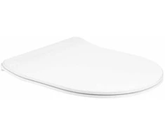 Tualeto sėdynė Toya FALA SUPER SLIM DUROPLAST, LĖTAI UŽDARIAMA VIENU MYGTUKU IŠĖMIMU