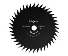FLO Toya Sa Poland Peilis trimeriui / žoliapjovei | 40 dantukų | 250 mm / 25,4 mm (79566)