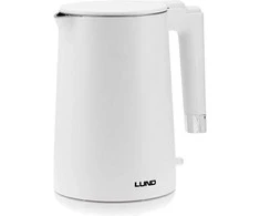 Virdulys Toya Sa Poland ELECTRIC KETTLE 1.5L Baltas, COOL TOUCH (68207)