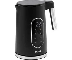 Virdulys Toya Sa Poland ELECTRIC KETTLE 1.7L, TEMPERATURE REGULATION, Juodas (68228)