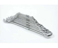 VOREL KLUCZE PŁASKO - OCZKOW KOMPLET 15szt (6-32mm) 51640