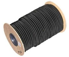 Vorel Elastingas virvelė 10mm 100m, atsparus UV spinduliams, pintas polipropileno virvelė, elastinga virvė, guminės šerdies virvelė