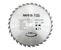 YATO WIDI diskinis pjūklas 400x30 mm 32 dantukų 6085
