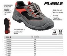 Darbo pusbačiai Yato Pueble; S3; 41; pilki