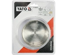 Grąžtas Deimantinė gręžimo karūna Yato YT-60435; 105 mm