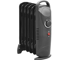 VOLTENO TEPALINIS RADIATORIUS 5 SEKCIJŲ 500W Juodas
