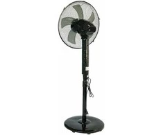 VOLTENO GRINDINIS VENTILIATORIUS Juodas + EKRANAS 40cm