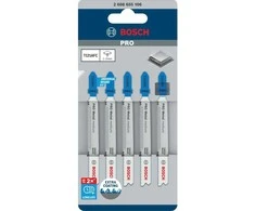 Bosch 5 siaurapj. pjūkleliai T 121 AFC medium metal