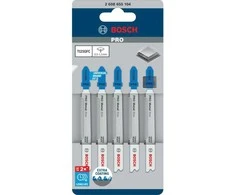 BOSCH T PRO METAL PLONAS PJŪKLĖLIS T121GFC 92 mm / 5 vnt.
