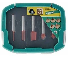 WOLFCRAFT Rinkinys GROOVE PJAUSTORIAI 5vnt.