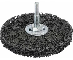 YATO DISKINIS šepetėlis SU 100 mm NEaustiniu AUDINIU