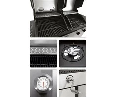 Yato Toya Sa Poland Lauko kepsninė / grilis | 2 viename | anglis / dujos | Nerūdijantis plienas | 8.2 kW (YG-20030)