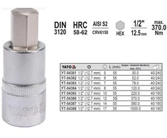 YATO KLUCZ TRZPIENIOWY IMBUS 1/2 10x 55mm 04385