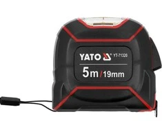 Yato Toya Sa Poland Matavimo ruletė | su viršutiniu ciferblatu | 19 mm x 5 m (YT-71320)