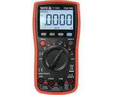 Yato Toya Sa Poland Skaitmeninis daugiafunkcinis testeris | TRUE RMS | (9999 AUTO LCD (YT-730893)