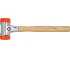 Yato Trinkelių klojimo plaktukas su 50 mm galvute, hickory rankena, patvari konstrukcija, 830 g trinkelių klojimo plaktukas