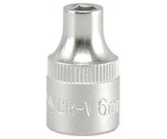 Yato Toya Sa Poland Galvutė šešiakampė | 10 mm (3/8") | 6 mm (YT-3801)