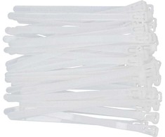 Yato PLASTIKINĖS JUOSTOS, 7,6X150MM, 50 Vnt. Baltas