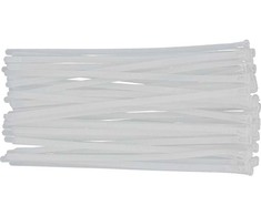 Yato PLASTIKINĖS JUOSTOS, 7,6X300MM, 50 vnt. Baltas