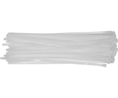 Yato PLASTIKINĖS JUOSTOS, 7,6X350MM, 50 vnt. Baltas