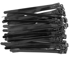 Yato PLASTIKINĖS JUOSTOS, 7,6X150MM, 50 Vnt. RAŠYBA