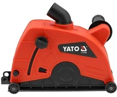 Apsauginis gaubtas su dulkių nusiurbimu Yato YT-82998; 180 mm