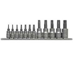 YATO Rinkinys KLUCZY TORX NA SZYNIE 12elem.