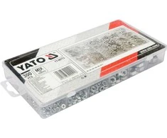 YATO Rinkinys METRINĖ RIEŠTĖ 300 vnt. MIX M3, M4, M5, M6, M8, M10