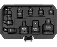 Toya Sa Poland Smūginių adapterių ir šarnyrų / kardanų rinkinys | 6.3 mm (1/4") – 25 mm (1") | 11 vnt. (YT-10646)