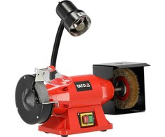 Toya Sa Poland Elektrinis galąstuvas | su lempa | varinė apvija | YATO PREMIUM | 520W (150X32 mm) (YT-822107)