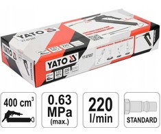 Pneumatinis tepalo švirkštas Yato YT-07057; 400 cm³