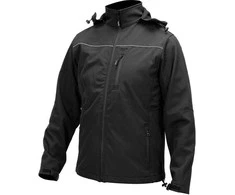 Yato Softshell striukė su gobtuvu, atspari vandeniui ir kvėpuojanti, darbo striukė, lauko striukė, softshell darbo drabužiai