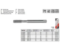 YATO Sriegiklis MASZYNOWY M5, DIN 371 HSS M2 2952