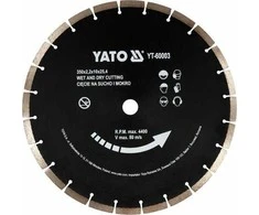 Yato Toya Sa Poland Deimantinis segmentinis pjovimo diskas | 350x25,4 mm (YT-60003)