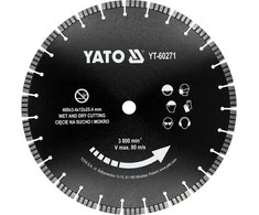 Toya Sa Poland Deimantinis pjovimo diskas gelžbetoniui, akmeniui, granitui | 400 mm, 25.4 mm skylė (YT-60271)