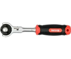 Yato Toya Sa Poland Terkšlinis raktas šarnyrinis 180° | smulkūs dantukai | 6.3 mm (1/4") (YT-07200)