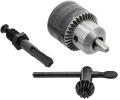 Grąžtas Toya Sa Poland Grąžto griebtuvas su raktu ir SDS-Plus adapteriu | 1.5–13 mm | 1/2"-20UNF | Yato (YT-820302)
