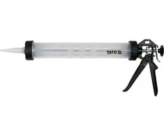 Pistoletas hermetikams skaidrus 600 mm Yato