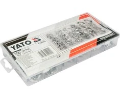 Toya Sa Poland YATO drugelio formos veržlių rinkinys, metrinis, 150 vnt., mišinys