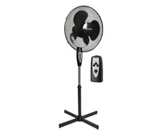 Volteno Juodas GRINDŲ VENTILIATORIUS + NUOTOLINIO PULTAS 40cm