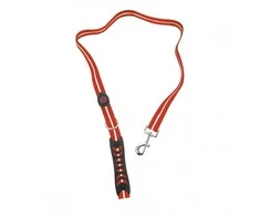 DOGGY VILLAGE Signal pavadėlis MT7120 red - LED dog pavadėlis - 1.2 m