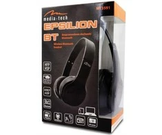 MEDIA-TECH EPSILION BT MT3591 multifunctional Bluetooth 4.2 ausinės
